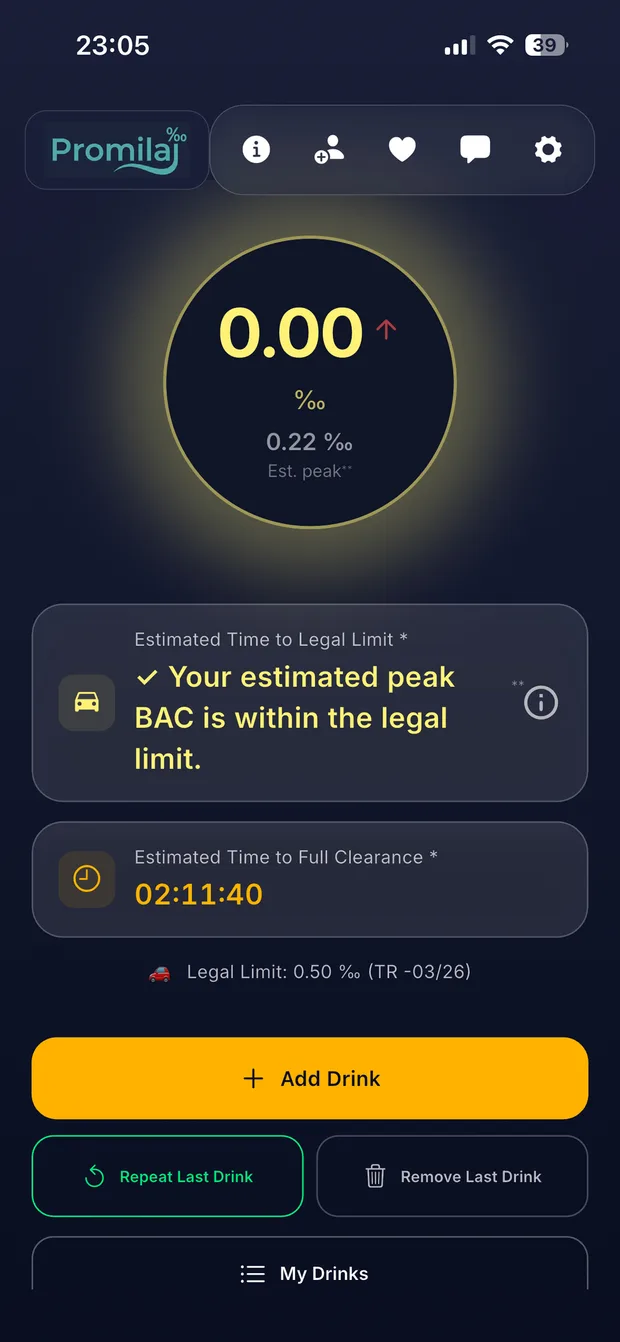 Real-Time Estimate